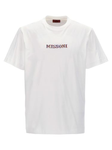 Missoni Logo Embroidery T-shirt - Missoni - Modalova