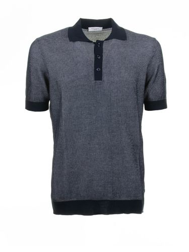 Short Sleeved Polo Shirt - Paolo Pecora - Modalova