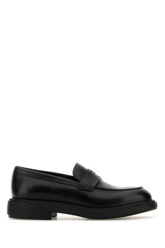 Leather Caligola Loafers - Ferragamo - Modalova