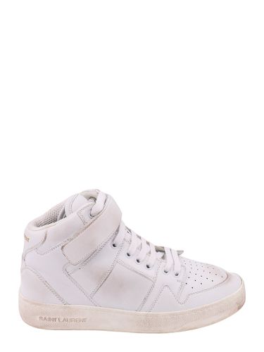 Lax Sneakers In Washed-out Effect Leather - Saint Laurent - Modalova