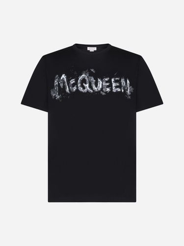 Logo Cotton T-shirt - Alexander McQueen - Modalova