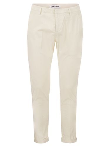 Gaubert - Slim-fit Gabardine Trousers - Dondup - Modalova