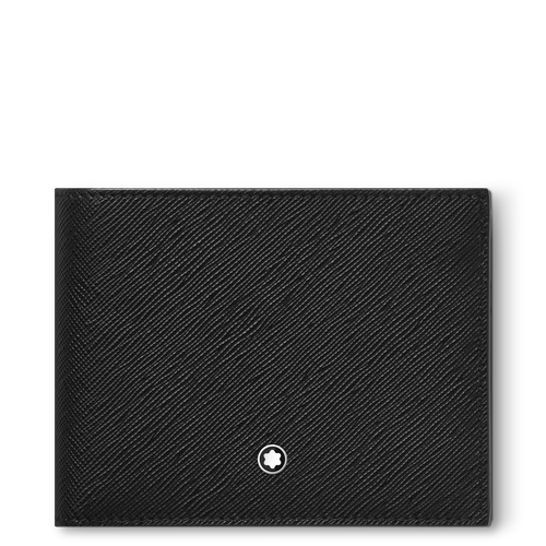 Cartera para 6 Tarjetas con 2 Bolsillos Transparentes de Piel Sartorial - Piel - MB130318 - Carteras - MONTBLANC - Modalova