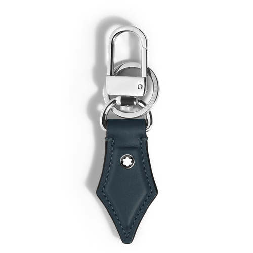 Schlüsselanhänger mit Federdetail aus Meisterstück Leder - Leder - MB220434 - Schlüsselringe & Schlüsseletuis - MONTBLANC - Modalova