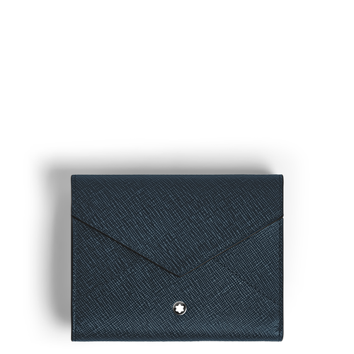 Envelope Cartera Triple para 6 Tarjetas - Piel - MB220341 - Carteras - MONTBLANC - Modalova