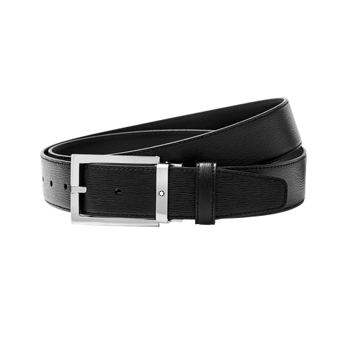 Ceinture Rectangulaire 35 mm en Cuir - Cuir - MB114435 - Ceintures - MONTBLANC - Modalova