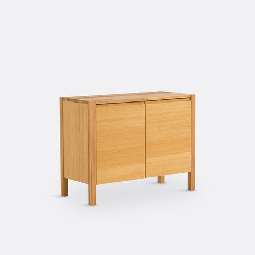 Mobile Credenza Impiallacciata Rovere Con 2 Ante, Adelita - la redoute interieurs - Modalova