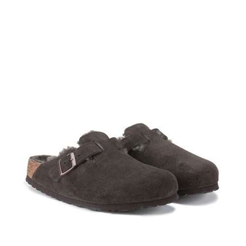 Sabots pelle imbottiti Boston VL/Fell - BIRKENSTOCK - Modalova