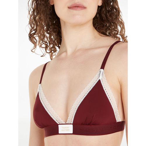 Reggiseno a triangolo Logo Lace - TOMMY HILFIGER - Modalova