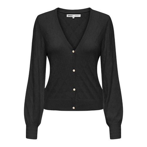 Cardigan scollo a V in fine maglia - ONLY - Modalova