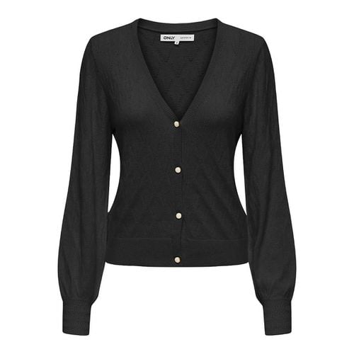 Cardigan scollo a V in fine maglia - ONLY - Modalova