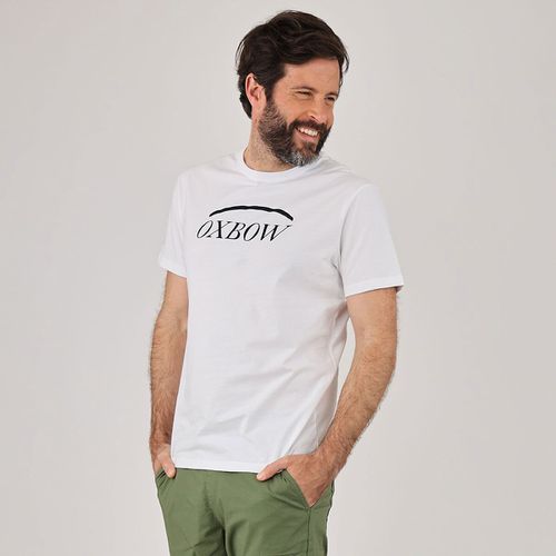 T-shirt Maniche Corte Maxi Logo Uomo Taglie XL - oxbow - Modalova