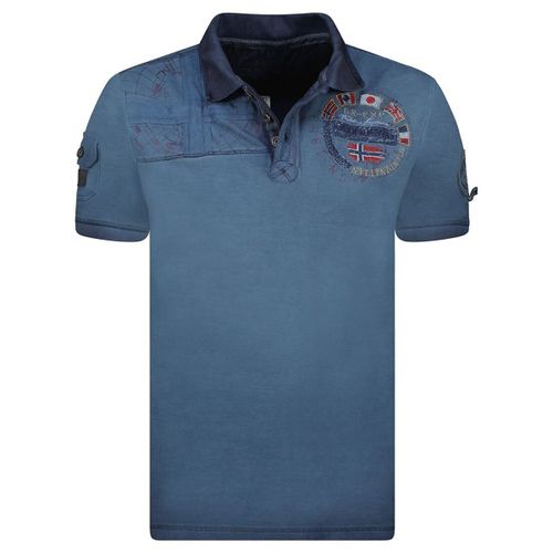 Polo a maniche corte Kinflat - GEOGRAPHICAL NORWAY - Modalova