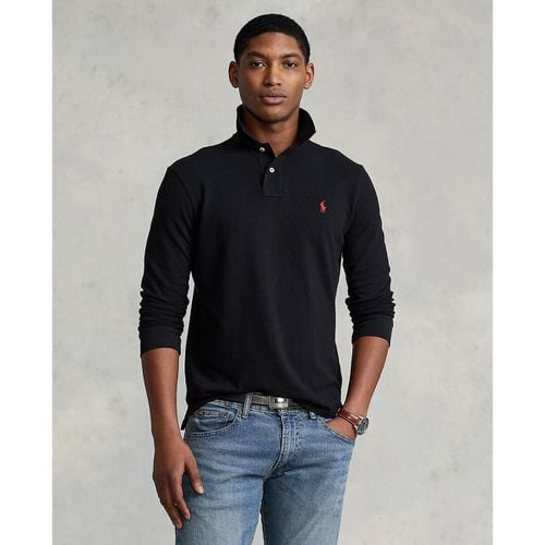 Polo dritta maniche lunghe custom fit - POLO RALPH LAUREN - Modalova