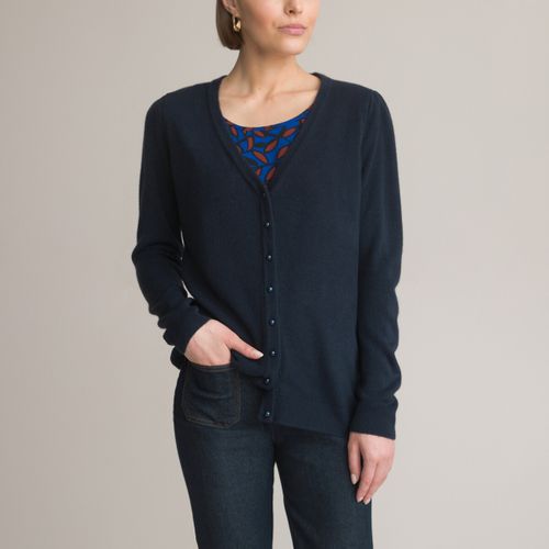 Cardigan Con Scollo A V, Morbido Tessuto A Maglia Donna Taglie 34/36 (FR) - 38/40 (IT) - anne weyburn - Modalova