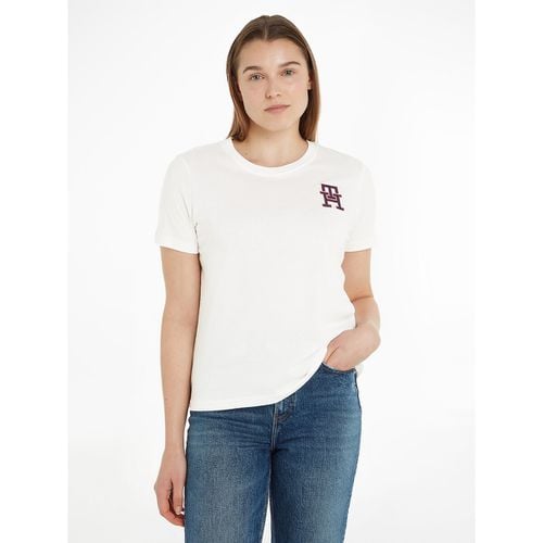 T-shirt girocollo maniche corte logo - TOMMY HILFIGER - Modalova