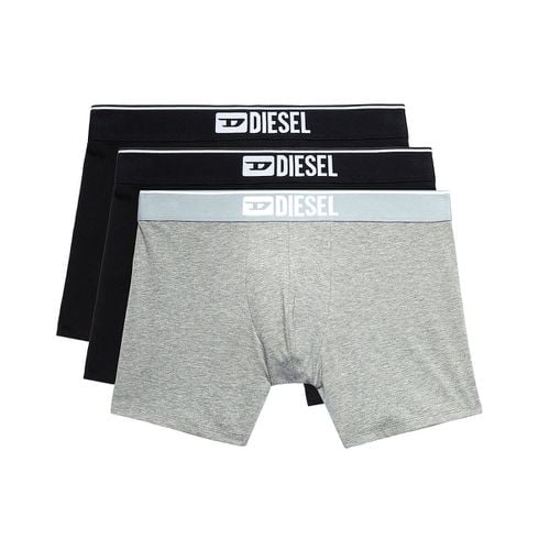 Confezione Da 3 Boxer Lunghi Tinta Unita Uomo Taglie XXL - diesel - Modalova