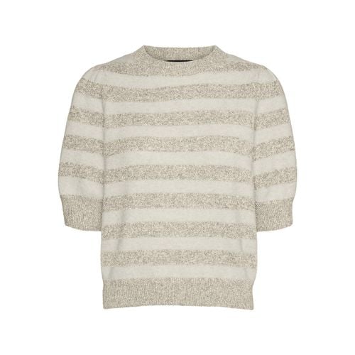 Pull girocollo con maniche 3/4 - VERO MODA - Modalova