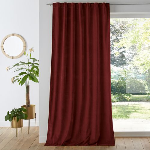 Tenda Termica Velluto Patte Nascoste, Velvet Taglie 180 x 135 cm - la redoute interieurs - Modalova