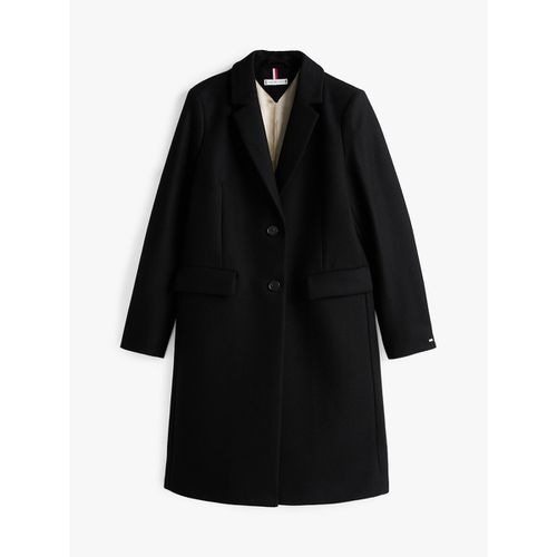 Cappotto In Misto Lana Maniche Lunghe Donna Taglie 38 (FR) - 42 (IT) - tommy hilfiger - Modalova