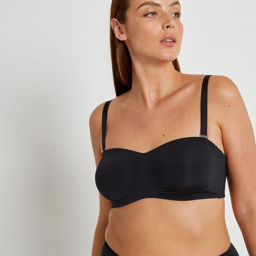 Reggiseno A Fascia Invisibile In Microfibra Donna Taglie 3 C - la redoute collections plus - Modalova