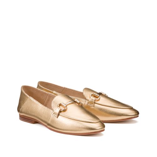 Mocassini Loafer In Pelle Con Morsetti Donna Taglie 37 - la redoute collections - Modalova