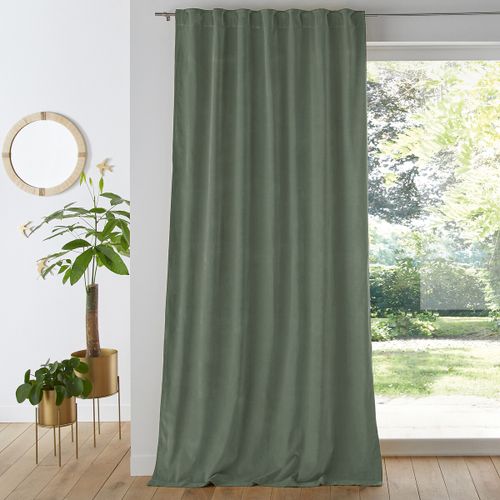 Tenda Termica Velluto Patte Nascoste, Velvet Taglie 180 x 135 cm - la redoute interieurs - Modalova