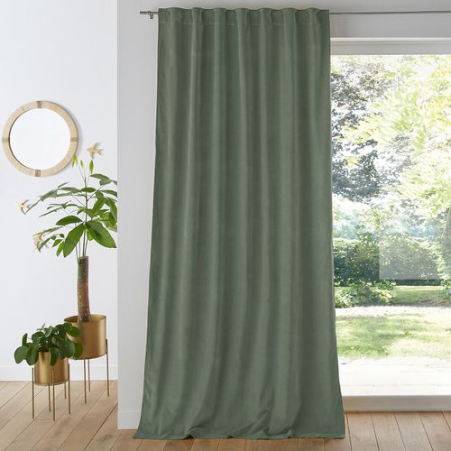 Tenda Termica Velluto Patte Nascoste, Velvet Taglie 350 x 135 cm - la redoute interieurs - Modalova