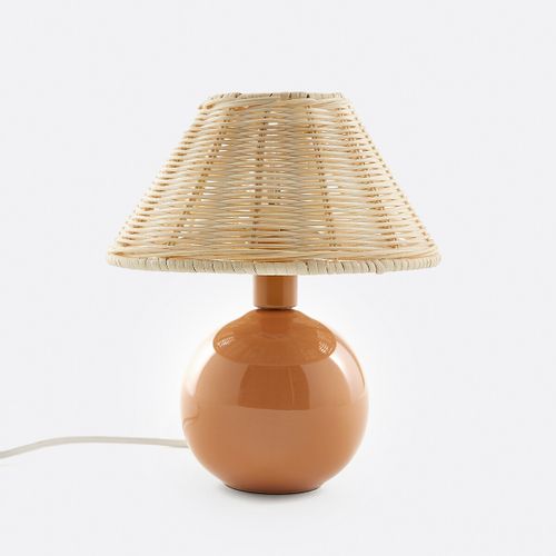 Lampada da tavolo ceramica e vimini, Alios - LA REDOUTE INTERIEURS - Modalova