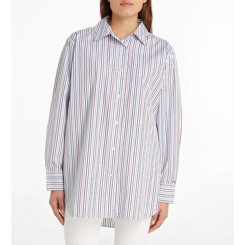 Camicia ampia a righe, maniche lunghe - TOMMY HILFIGER - Modalova