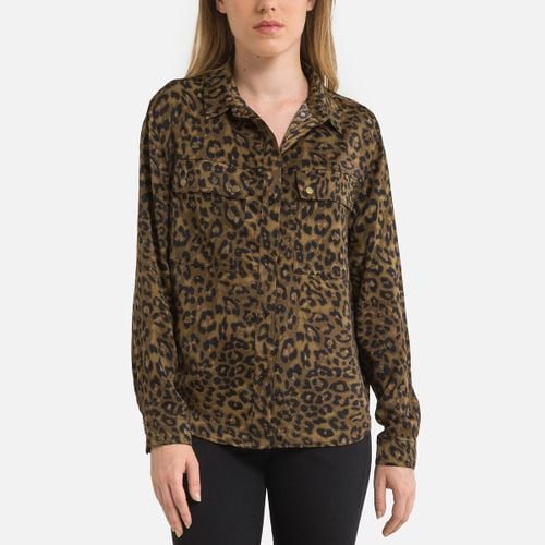 Camicia con bottoni, stampa leopardata - FREEMAN T. PORTER - Modalova