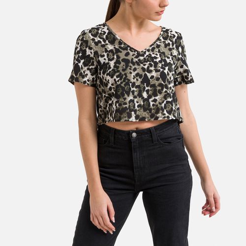 T-shirt Crop Fantasia Donna Taglie S - noisy may - Modalova