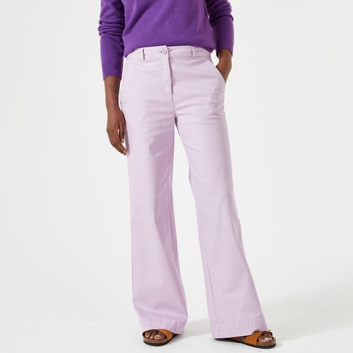 Pantaloni Chino Larghi Donna Taglie 44 (FR) - 48 (IT) - anne weyburn - Modalova