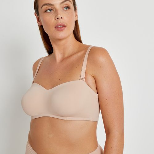 Reggiseno A Fascia In Microfibra Invisibile Donna Taglie 3 C - la redoute collections plus - Modalova