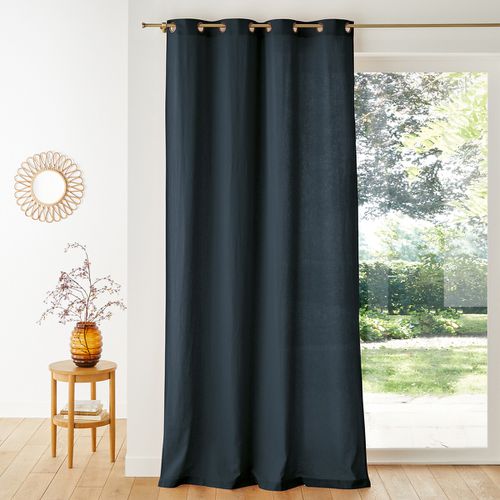 Tenda Tessuto Misto Con Occhielli, Lincot Taglie 180 x 135 cm - la redoute interieurs - Modalova