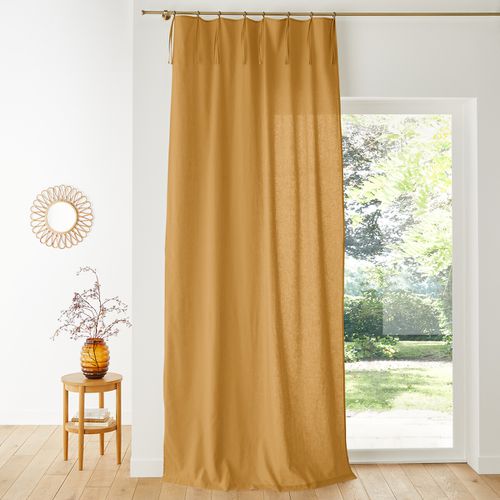 Tenda Tessuto Misto Finitura Laccetti E Occhielli, Lincot Taglie 280 x 135 cm - la redoute interieurs - Modalova