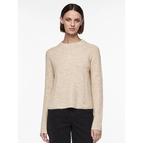 Maglione Girocollo In Fine Maglia Punto Schiuma Donna Taglie S - pieces - Modalova