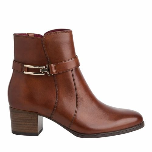 Stivaletti In Pelle Con Tacco Donna Taglie 37 - tamaris - Modalova