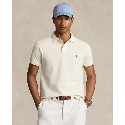 Polo Dritta In Cotone Pony Player Ricamata Uomo Taglie XL - polo ralph lauren - Modalova