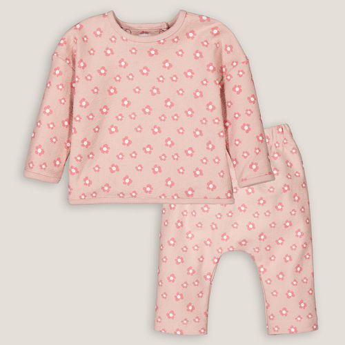 Completo bébé 2 pezzi felpa texturé - LA REDOUTE COLLECTIONS - Modalova