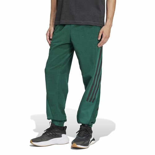 Pantaloni Da Jogging In Pile Con 3 Bande Taglie L - adidas sportswear - Modalova