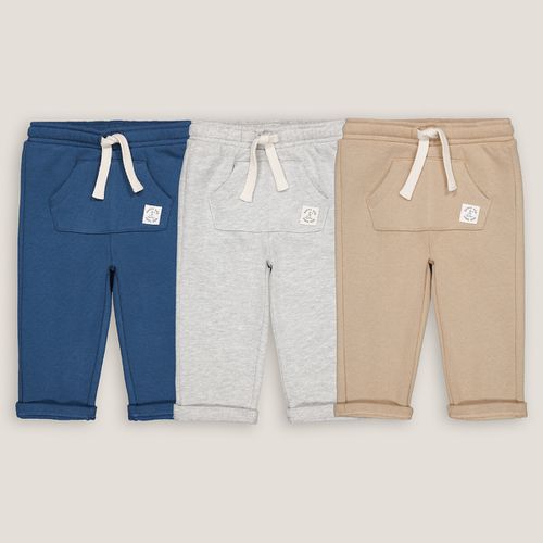 Confezione Da 3 Pantaloni Da Jogging In Felpa Taglie 9 mesi - 71 cm - la redoute collections - Modalova