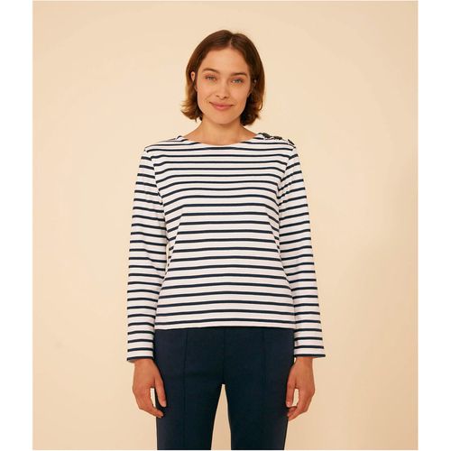 Maglione Alla Marinara, Bottoni Alle Spalle Donna Taglie S - petit bateau - Modalova