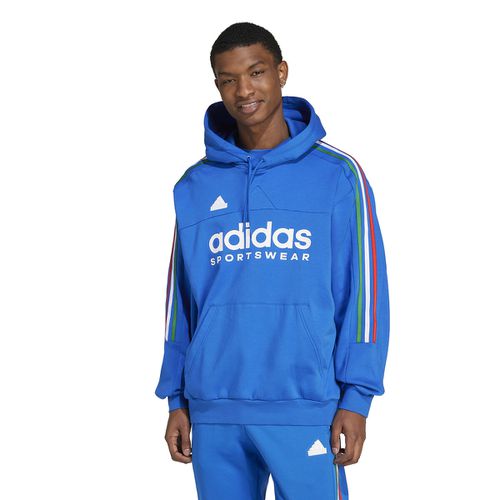 Felpa Con Cappuccio House Of Tiro Italie Uomo Taglie 4XL - adidas sportswear - Modalova