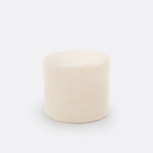 Pouf bouclé, Séméon - LA REDOUTE INTERIEURS - Modalova