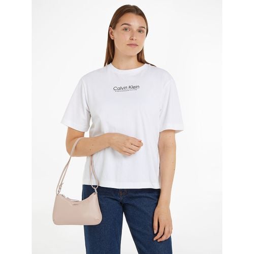 Borsa pochette cerniera e tracolla - CALVIN KLEIN - Modalova