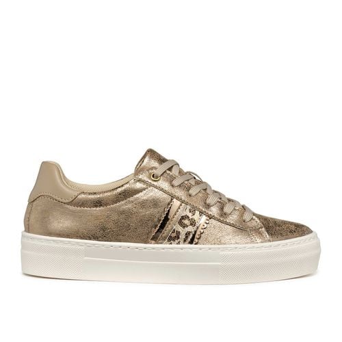 Sneakers In Pelle Traspiranti Claudin Donna Taglie 36 - geox - Modalova