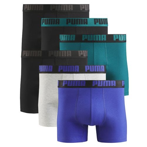 Confezione da 6 boxer tinta unita Everyday - PUMA - Modalova