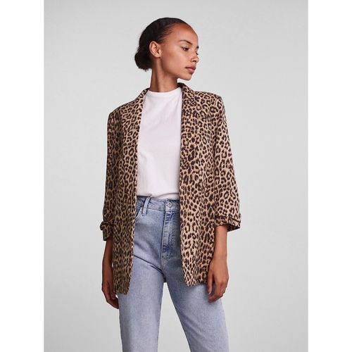 Blazer stampa leopardata - PIECES - Modalova