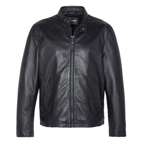 Giacca Biker In Pelle Di Agnello Uomo Taglie M - schott - Modalova